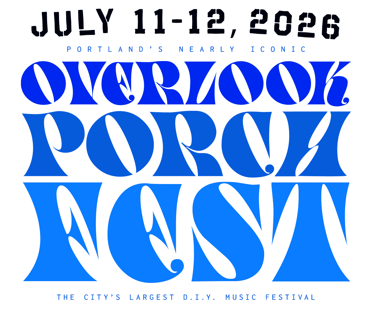 Animated Overlook Porchfest Logo